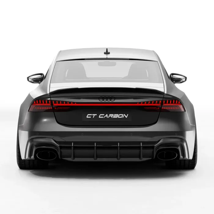 AUDI RS6/RS7 C8 CT DESIGN CARBON FIBRE DIFFUSER - Image 2