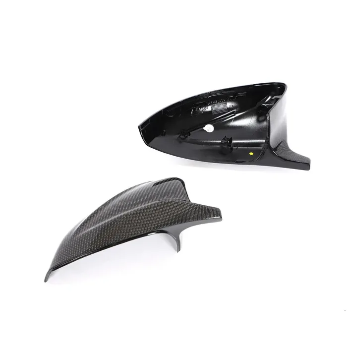 AUDI A3 S3 RS3 8V CARBON FIBRE MIRROR COVERS V2 - WITHOUT LANE ASSIST - Image 3