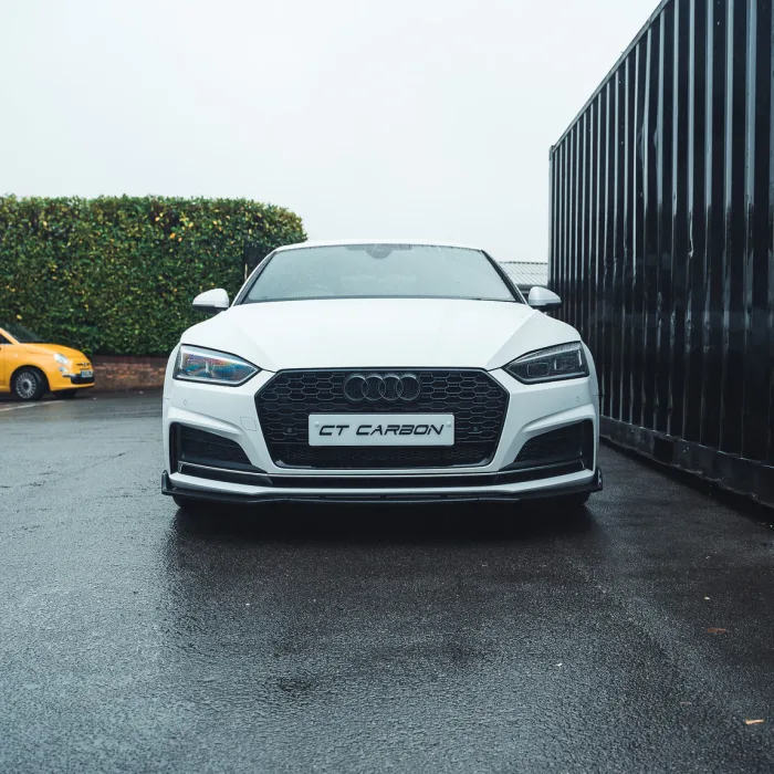 AUDI A5/S5 B9 2016-2019 GLOSS BLACK SPLITTER - Image 5