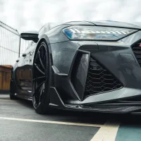 AUDI RS6/RS7 C8 AVANT CARBON FIBRE FRONT BUMPER VENT TRIM - Image 4