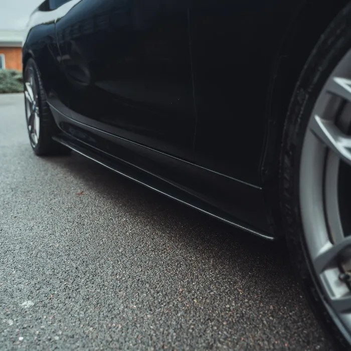 BMW F20 1 SERIES PRE-LCI DOUBLE SLAT BLACK GRILLES - BLAK BY CT CARBON - Image 2