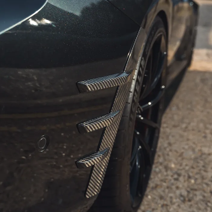 BMW G87 M2 CARBON FIBRE REAR SIDE FENDER TRIM - Image 3