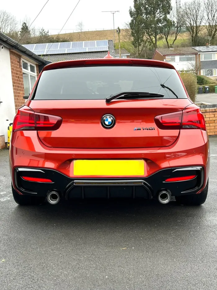 BMW F20/F21 1 SERIES LCI GLOSS BLACK DIFFUSER - Image 2