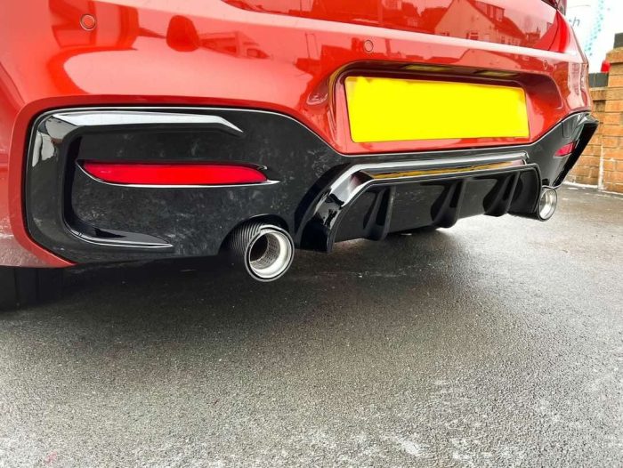 BMW F20/F21 1 SERIES LCI GLOSS BLACK DIFFUSER - Image 3
