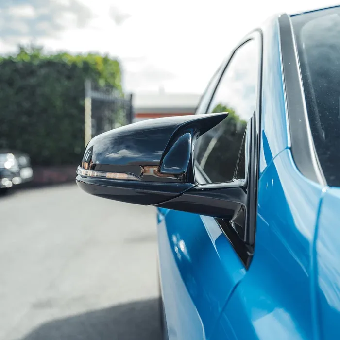 BMW F40F44 1 & 2 SERIES REPLACEMENT GLOSS BLACK MIRROR COVERS - Image 2
