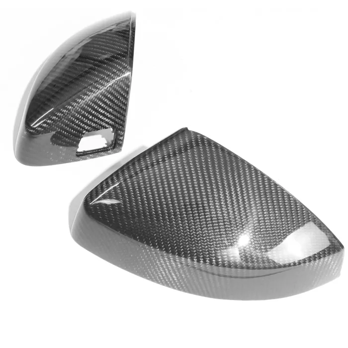 AUDI A3 S3 RS3 8V PRE-PREG CARBON FIBRE MIRRORS - WITH LANE ASSIST