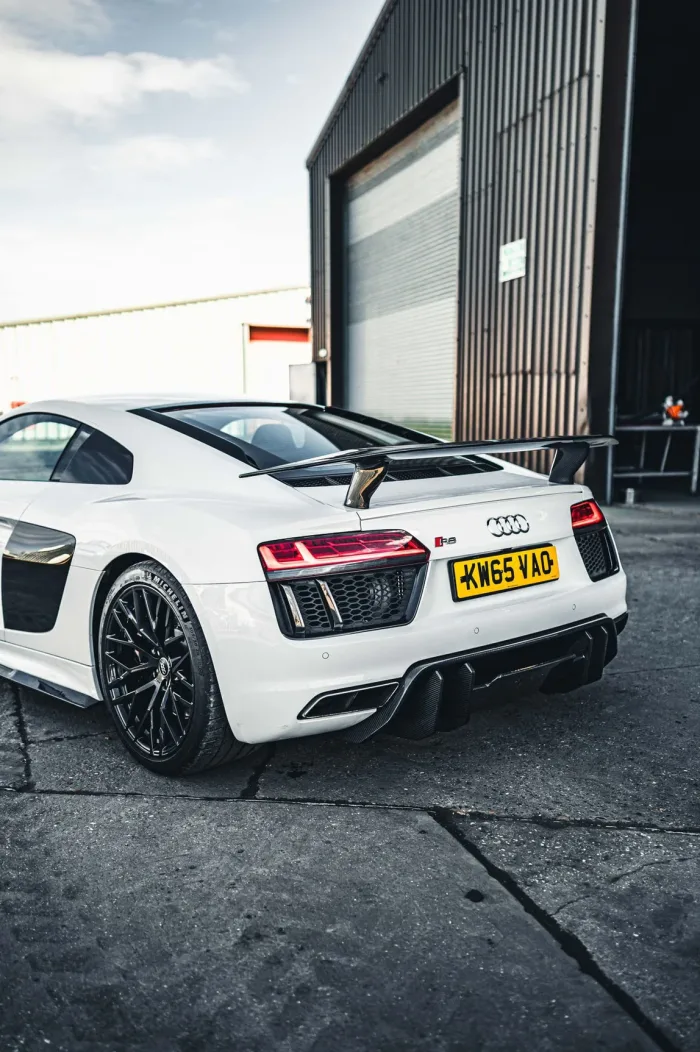 AUDI R8 V10 GEN 2 CARBON FIBRE WING - V STYLE - Image 6