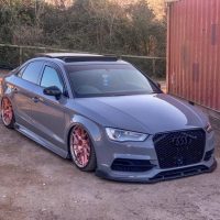 AUDI A3 S-LINE & S3 FACELIFT SALOON 8V CARBON FIBRE SPLITTER - Image 4