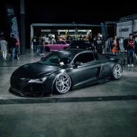 AUDI R8 GEN 1 CARBON FIBRE SPLITTER - V STYLE - Image 3