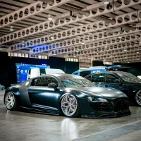 AUDI R8 GEN 1 CARBON FIBRE SPLITTER - V STYLE - Image 2