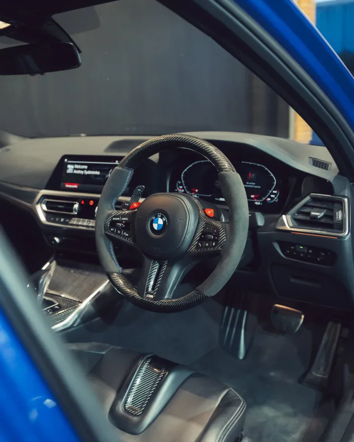 BMW Gxx 1, 2, 3, 4 & Z4 CUSTOM CARBON FIBRE STEERING WHEEL - Image 3