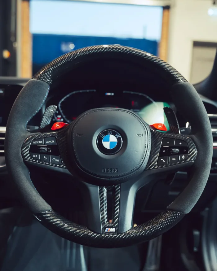 BMW Gxx 1, 2, 3, 4 & Z4 CUSTOM CARBON FIBRE STEERING WHEEL - Image 4