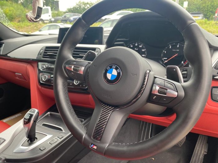 BMW M SPORT Fxx CARBON FIBRE STEERING WHEEL TRIM (2012-2019) - Image 2